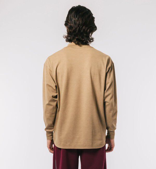 LACOSTE「鹿の子地モックネックTシャツ」|Tシャツ・カットソー|