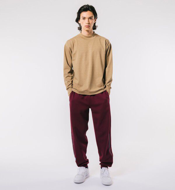 LACOSTE「鹿の子地モックネックTシャツ」|Tシャツ・カットソー|