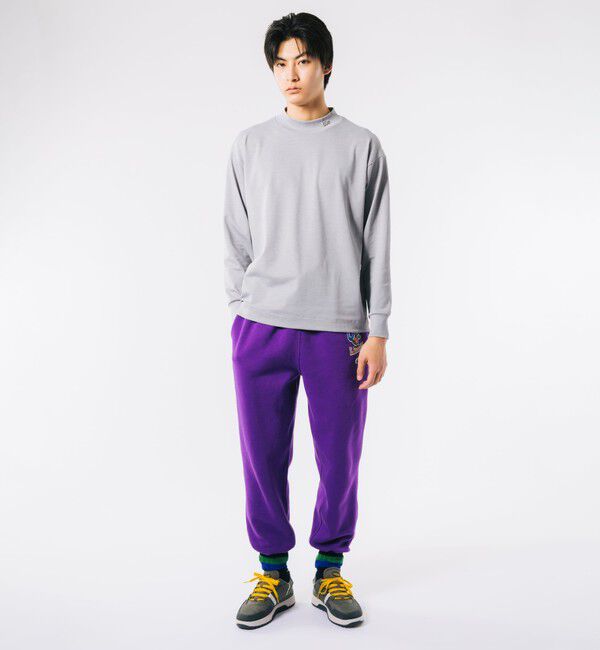 LACOSTE「鹿の子地モックネックTシャツ」|Tシャツ・カットソー|