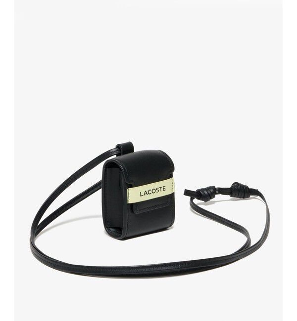 LACOSTE「レザーエアポッズケース」|その他|