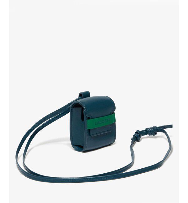 LACOSTE「レザーエアポッズケース」|その他|