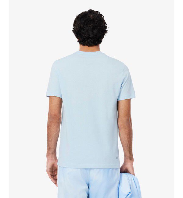 LACOSTE「『メドベージェフ』ウルトラドライ かすれワニロゴプリントTシャツ」|Tシャツ・カットソー|