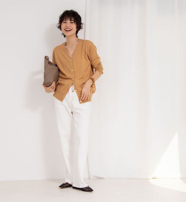 Rie Miller「【RM denim】センタープレスハイウエストデニム」|デニム|