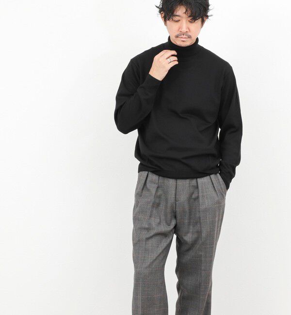 NOLLEY'S goodman「ウォッシャブル タートルネックニット 25AW」|ニット・セーター|