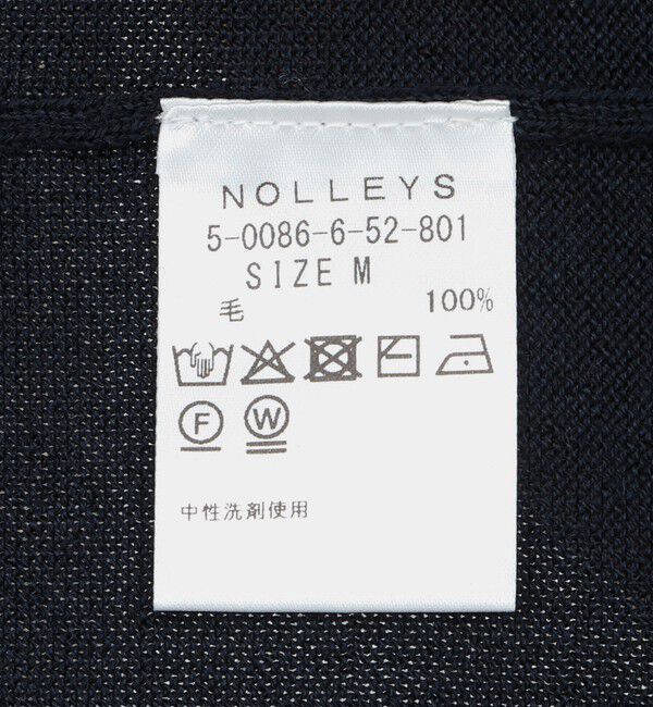 NOLLEY'S goodman「ウォッシャブル クルーネックニット 25AW」|ニット・セーター|