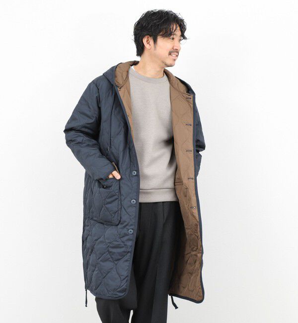 NOLLEY'S goodman「【TAION/タイオン】MILITALY HOOD LONG DOWN JKT 25AW」|ダウン|
