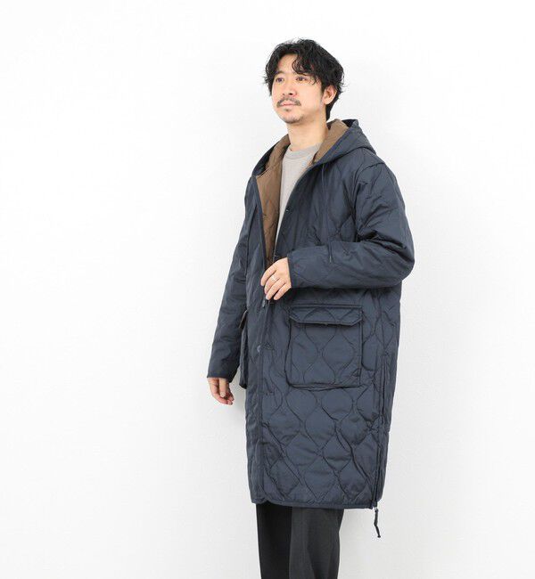 NOLLEY'S goodman「【TAION/タイオン】MILITALY HOOD LONG DOWN JKT 25AW」|ダウン|