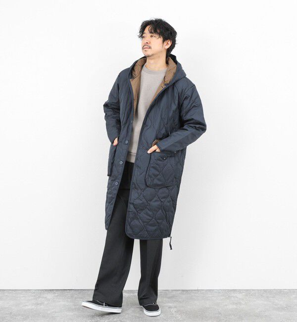 NOLLEY'S goodman「【TAION/タイオン】MILITALY HOOD LONG DOWN JKT 25AW」|ダウン|
