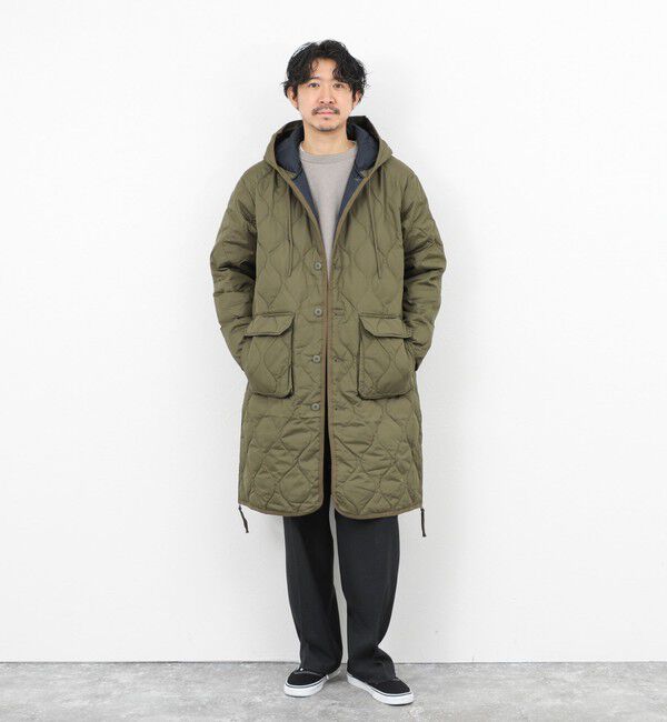 NOLLEY'S goodman「【TAION/タイオン】MILITALY HOOD LONG DOWN JKT 25AW」|ダウン|