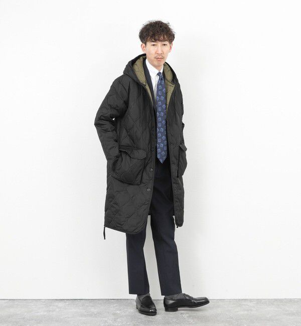 NOLLEY'S goodman「【TAION/タイオン】MILITALY HOOD LONG DOWN JKT 25AW」|ダウン|