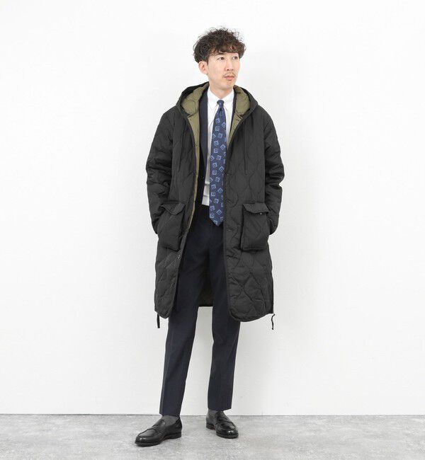 NOLLEY'S goodman「【TAION/タイオン】MILITALY HOOD LONG DOWN JKT 25AW」|ダウン|
