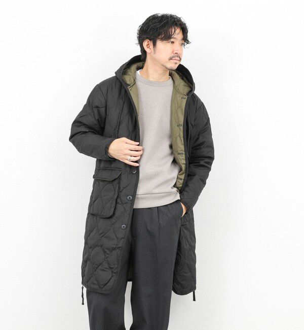 NOLLEY'S goodman「【TAION/タイオン】MILITALY HOOD LONG DOWN JKT 25AW」|ダウン|