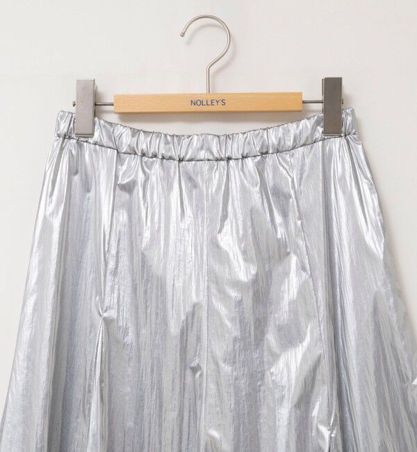 NOLLEY'S「45th limited editionウォッシャブルメタリックマチ入りマキシスカート」|スカート|