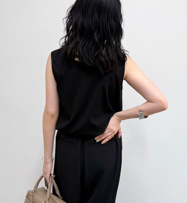 fredy emue「【完売カラー追加販売決定】リラックスサテンタンク」|タンクトップ|