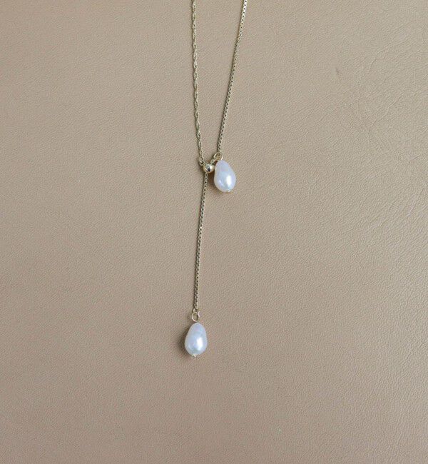 fredy emue「パールジャストY字ネックレス」|ネックレス|