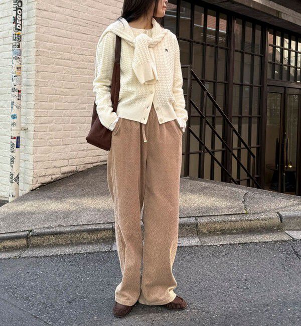 fredy emue「コーデュロイドロストイージーパンツ」|チノ|