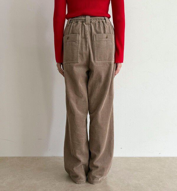 fredy emue「コーデュロイドロストイージーパンツ」|チノ|
