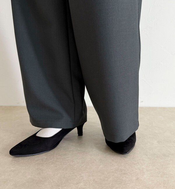 fredy emue「ウールライク5ポケイージーパンツ」|チノ|