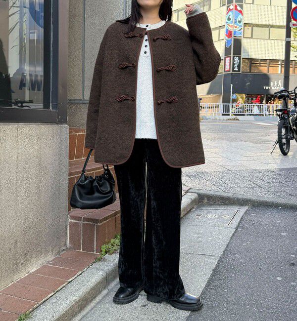 fredy emue「圧縮ニットチャイナコート」|その他|