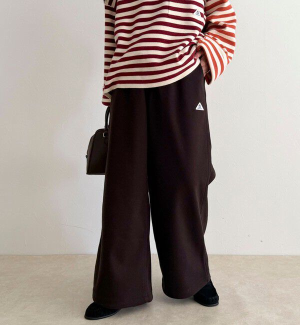 fredy emue「【GEVACO/ゲバコ】ウールライクイージーパンツ」|チノ|ブラウン