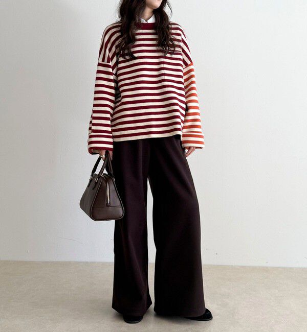 fredy emue「【GEVACO/ゲバコ】ウールライクイージーパンツ」|チノ|