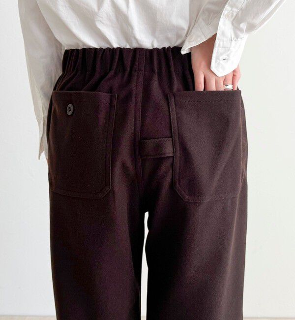 fredy emue「【GEVACO/ゲバコ】ウールライクイージーパンツ」|チノ|