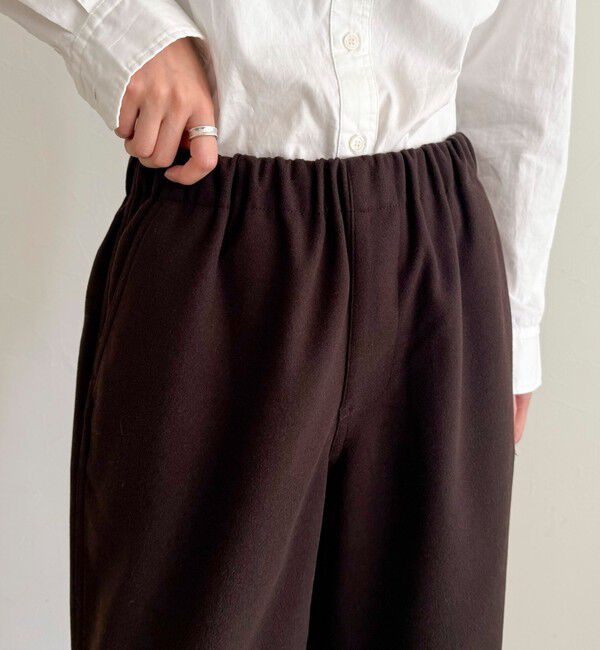 fredy emue「【GEVACO/ゲバコ】ウールライクイージーパンツ」|チノ|