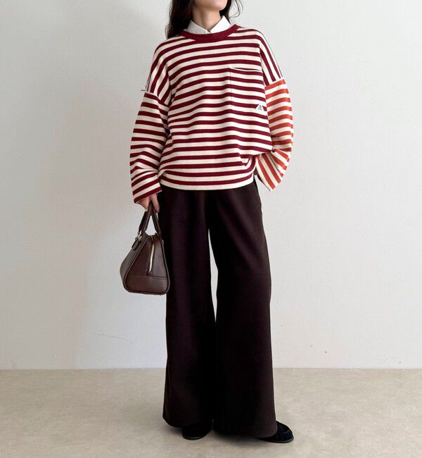 fredy emue「【GEVACO/ゲバコ】ウールライクイージーパンツ」|チノ|