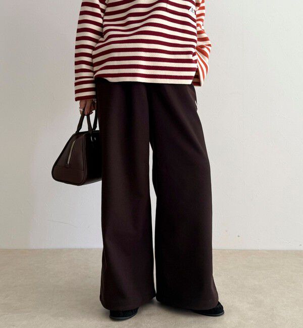 fredy emue「【GEVACO/ゲバコ】ウールライクイージーパンツ」|チノ|