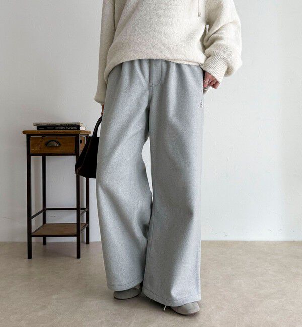 fredy emue「【GEVACO/ゲバコ】ウールライクイージーパンツ」|チノ|
