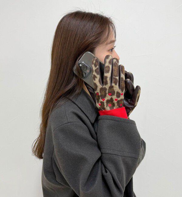 fredy emue「【CASSELINI/キャセリーニ】柄&times;モチーフ刺しゅうグローブ」|手袋|