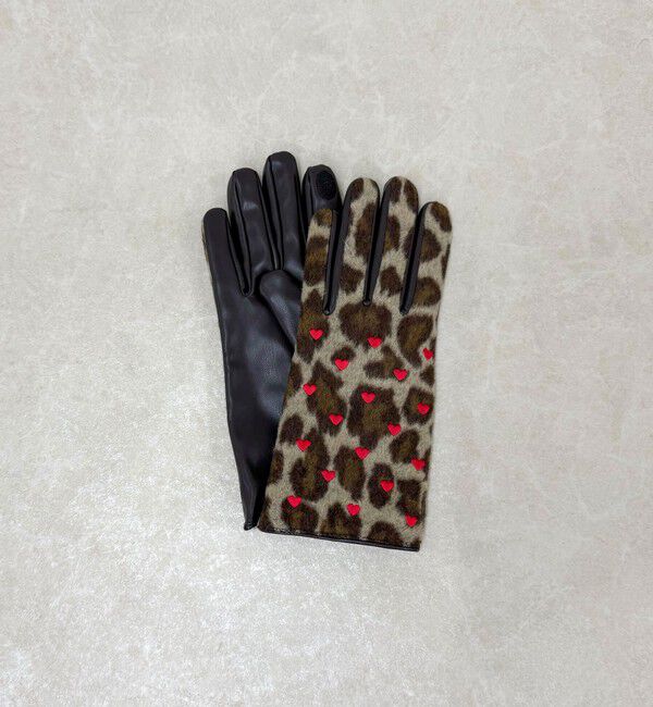 fredy emue「【CASSELINI/キャセリーニ】柄&times;モチーフ刺しゅうグローブ」|手袋|