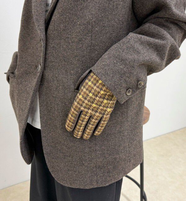 fredy emue「【CASSELINI/キャセリーニ】柄&times;モチーフ刺しゅうグローブ」|手袋|