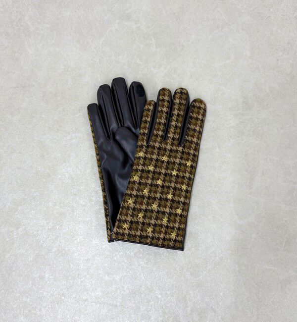 fredy emue「【CASSELINI/キャセリーニ】柄&times;モチーフ刺しゅうグローブ」|手袋|