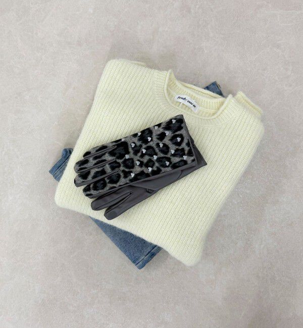 fredy emue「【CASSELINI/キャセリーニ】柄&times;モチーフ刺しゅうグローブ」|手袋|