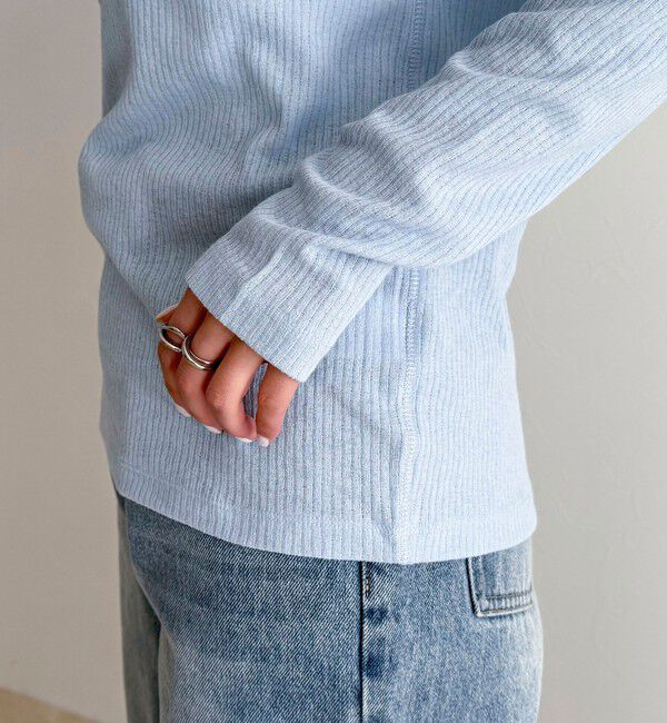 fredy emue「シアーテレコヘンリーネックプルオーバー」|Tシャツ・カットソー|