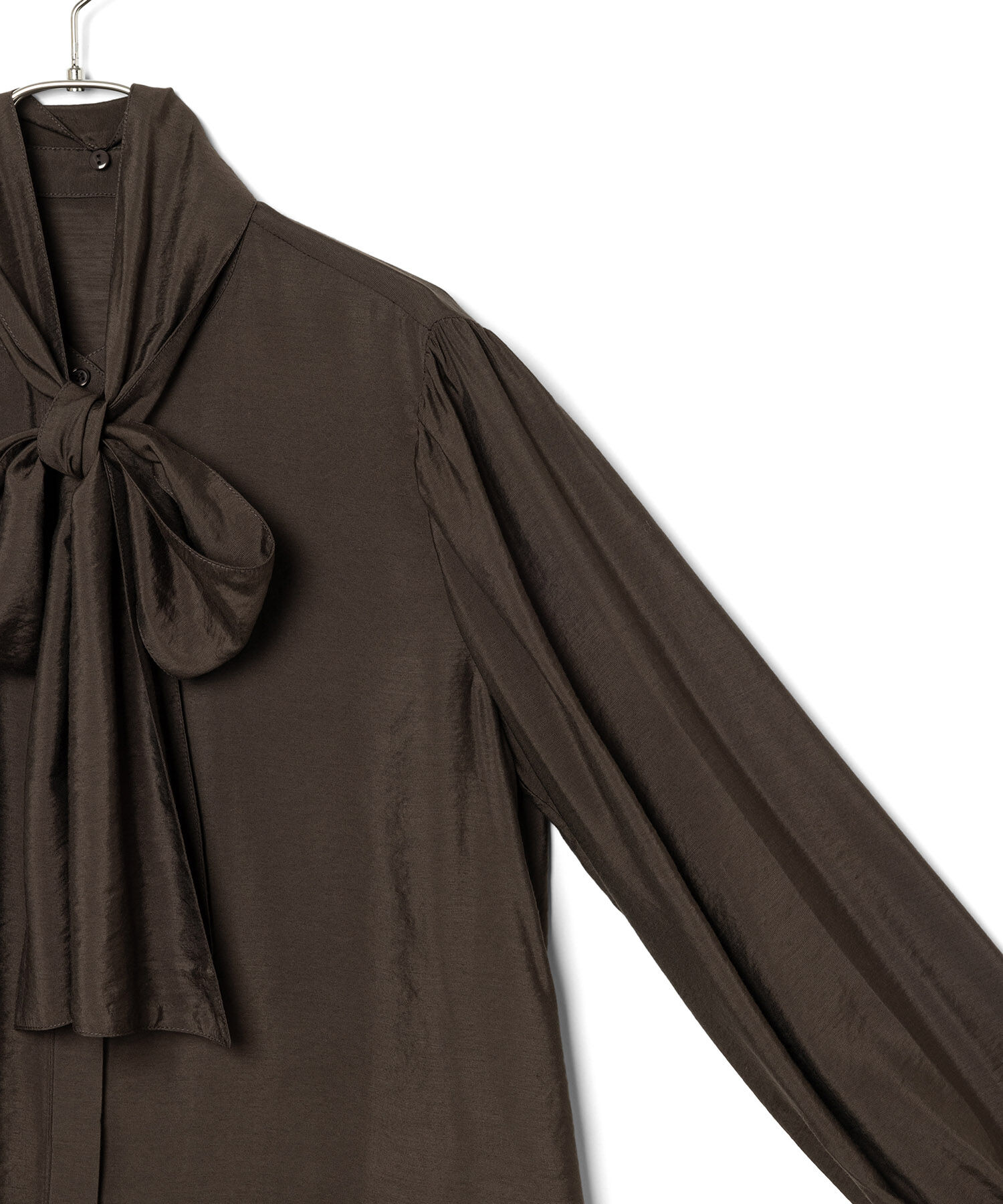 VIS「【洗える】ビックボウタイブラウス」|シャツ・ブラウス|