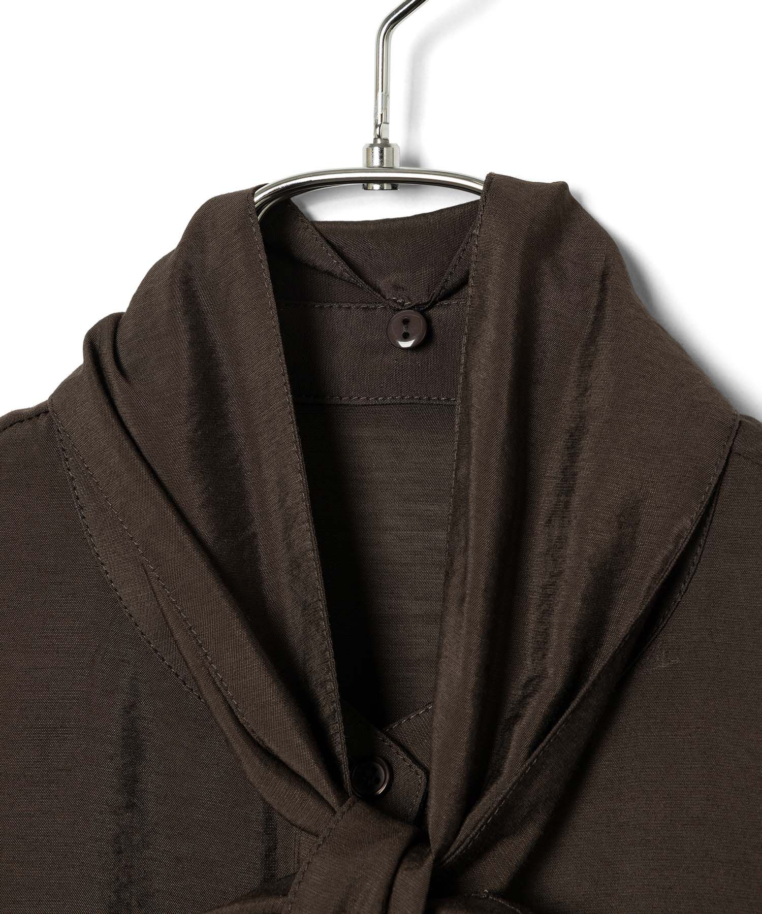 VIS「【洗える】ビックボウタイブラウス」|シャツ・ブラウス|