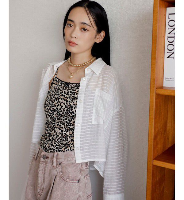 VIS「シアードビー短丈シャツ」|シャツ・ブラウス|シロサブ