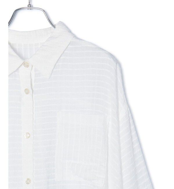VIS「シアードビー短丈シャツ」|シャツ・ブラウス|