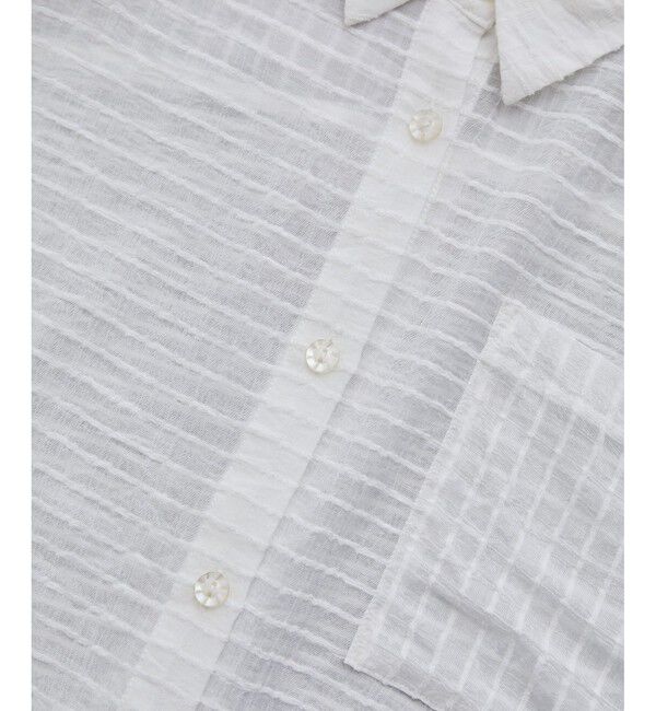 VIS「シアードビー短丈シャツ」|シャツ・ブラウス|