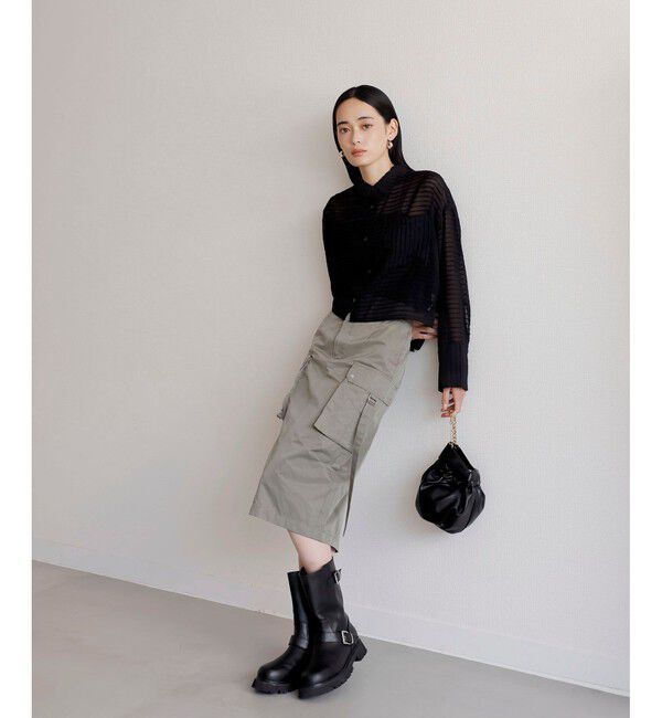 VIS「シアードビー短丈シャツ」|シャツ・ブラウス|