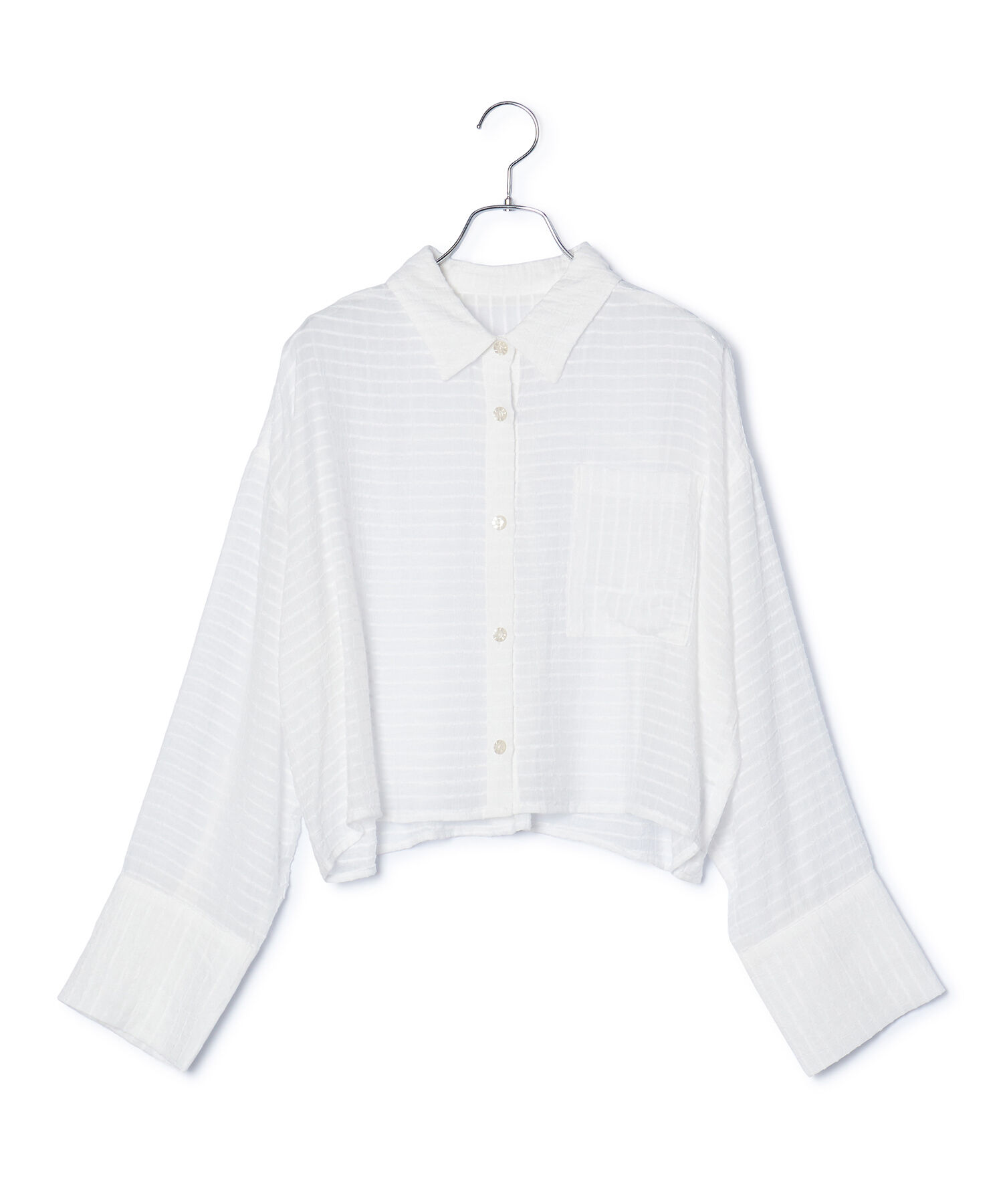 VIS「シアードビー短丈シャツ」|シャツ・ブラウス|