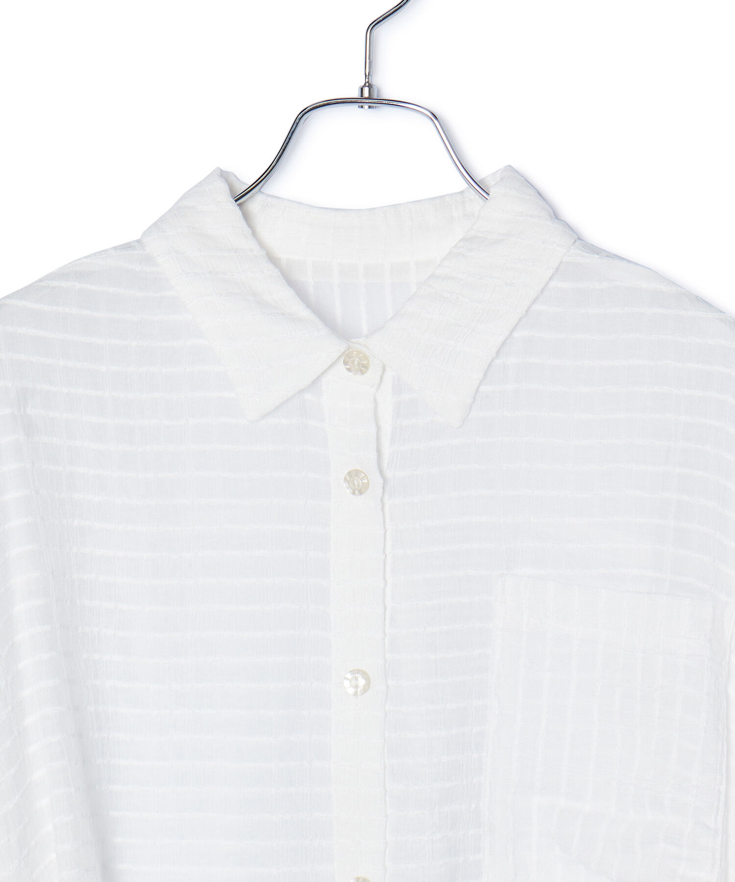 VIS「シアードビー短丈シャツ」|シャツ・ブラウス|