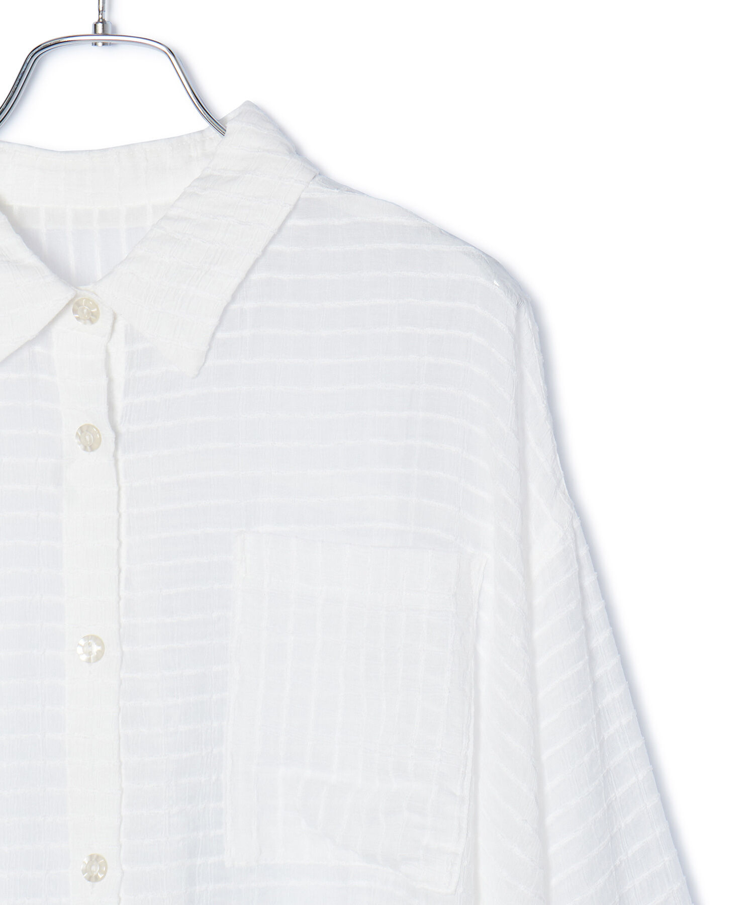 VIS「シアードビー短丈シャツ」|シャツ・ブラウス|