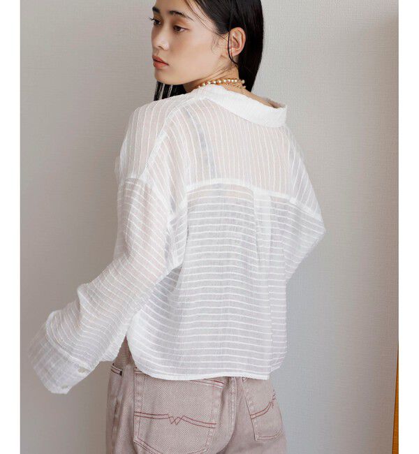 VIS「シアードビー短丈シャツ」|シャツ・ブラウス|