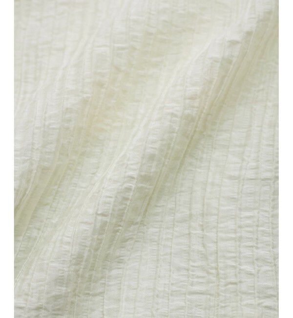 VIS「【洗える】ラッフルカラーブラウス」|シャツ・ブラウス|