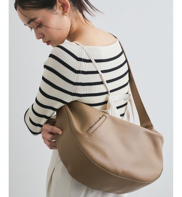 VIS「フロント斜めポケットショルダーバッグ」|ショルダー・メッセンジャー|ベージュ系(29)