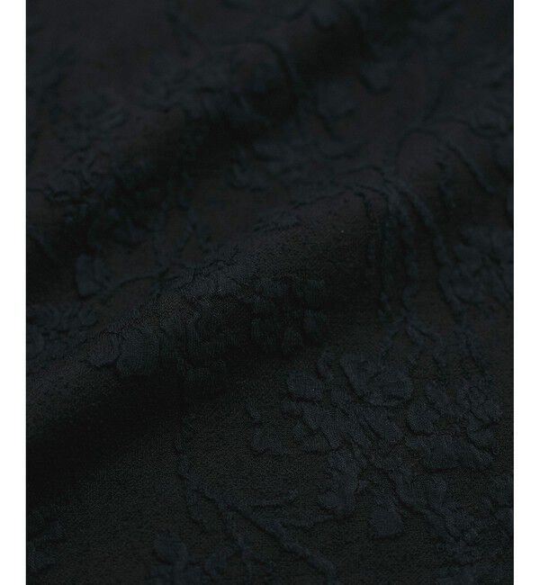 VIS「【洗える】フラワージャガードロングTシャツ」|Tシャツ・カットソー|