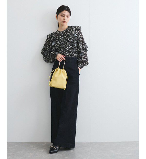 VIS「【前後2WAY】ラッフルフリルブラウス」|シャツ・ブラウス|